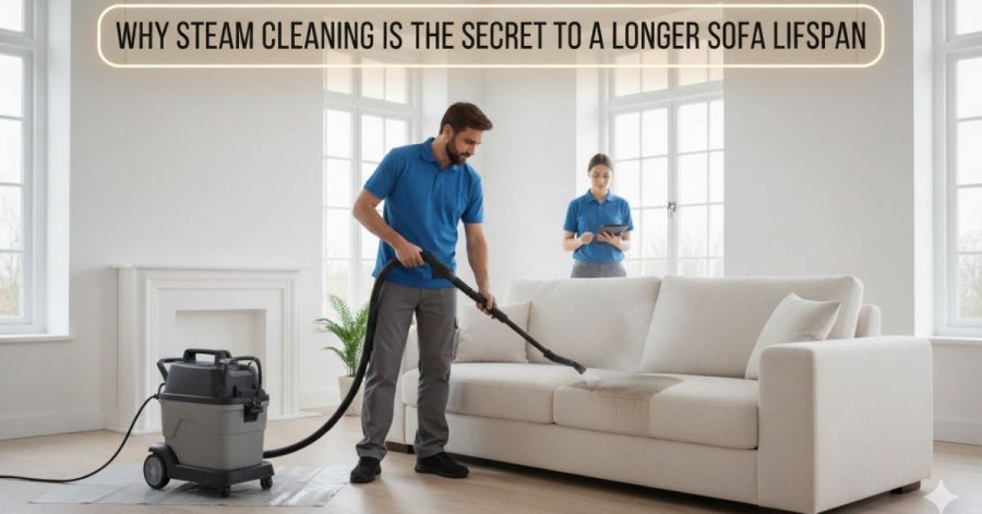 Why Steam Cleaning Is the Secret to a Longer Sofa Lifespan