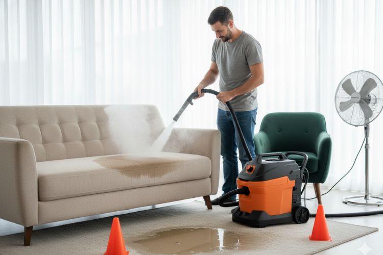 how to deep clean furniture