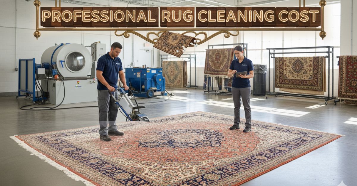 professional rug cleaning cost